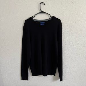 APT. 9 V-Neck Black Sweater